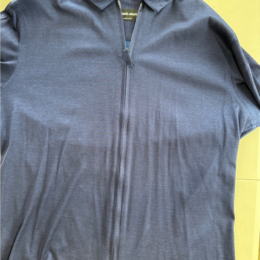 Giorgio Armani Deep Blue Casual Top